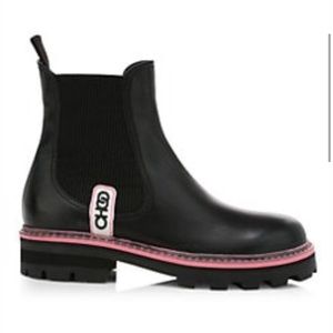 jimmy choo blayse leather chelsea boots